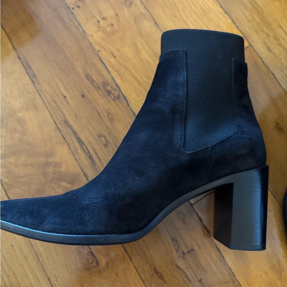 Black Suede Ankle Boots